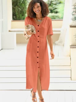 Collection L Robes<Robe d'été qualité tissée