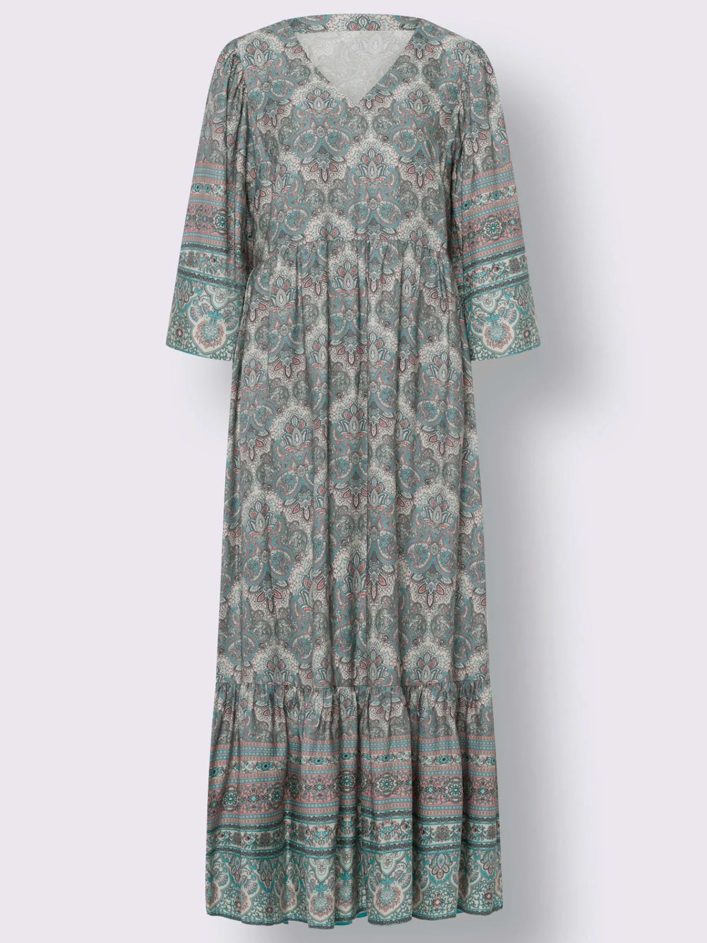 Linea Tesini Robes<Robe d'été qualité tissée