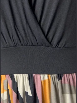 LASCANA Robes<Robe d'été robe en jersey dos nu avec jupe à motifs