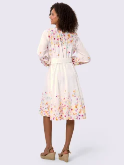 Linea Tesini Robes<Robe en coton qualité tissée