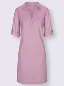 Collection L Robes<Robe en jean qualité tissée