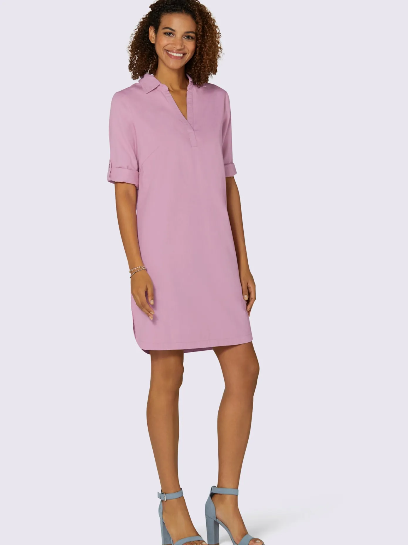 Collection L Robes<Robe en jean qualité tissée