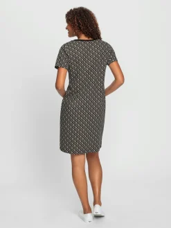 Collection L Robes<Robe en jersey 50% coton