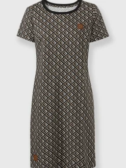 Collection L Robes<Robe en jersey 50% coton