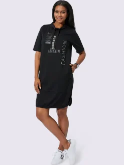 Robes<Robe en jersey 50% modal