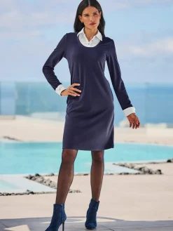 Ashley Brooke Robes<Robe en jersey aspect 2 en 1 tendance