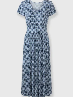 Robes<Robe en jersey avec viscose (ecovero)