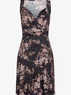 Vivance Robes<Robe en jersey col v effet cache-cœur