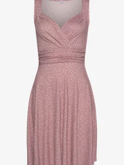 Vivance Robes<Robe en jersey col v effet cache-cœur