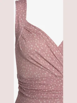 Vivance Robes<Robe en jersey col v effet cache-cœur