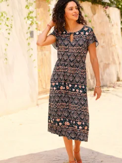 Robes<Robe en jersey coupe affinante