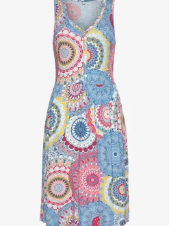 Vivance Robes<Robe en jersey encolure en v dégagée