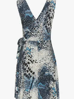 LASCANA Robes<Robe en jersey encolure en v dégagée, effet cache-cœur