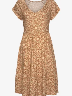 Buffalo Robes<Robe en jersey encolure en v