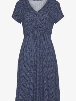 Vivance Robes<Robe en jersey encolure en v dégagée