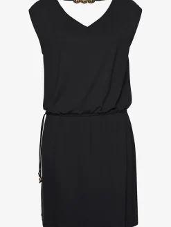 LASCANA Robes<Robe en jersey encolure en v dégagée devant et au dos