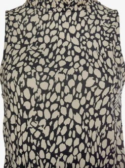 LASCANA Robes<Robe en jersey encolure haute volantée