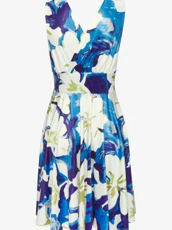 Vivance Robes<Robe en jersey haut effet cache-cœur