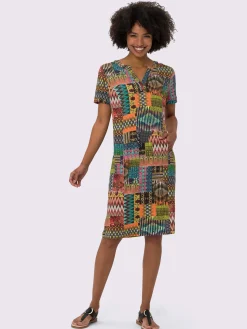 Linea Tesini Robes<Robe en jersey imprimé mode