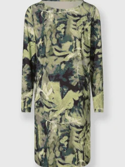Rick Cardona Robes<Robe en jersey joli motif feuilles
