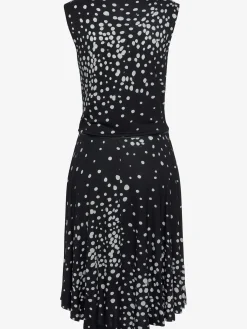 Vivance Robes<Robe en jersey élégante robe portefeuille à pois