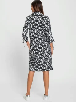 Rick Cardona Robes<Robe en jersey lien réglable aux manches