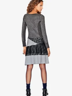 Linea Tesini Robes<Robe en jersey matières tendance