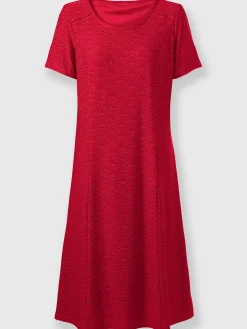 Robes<Robe en jersey polyester recyclé