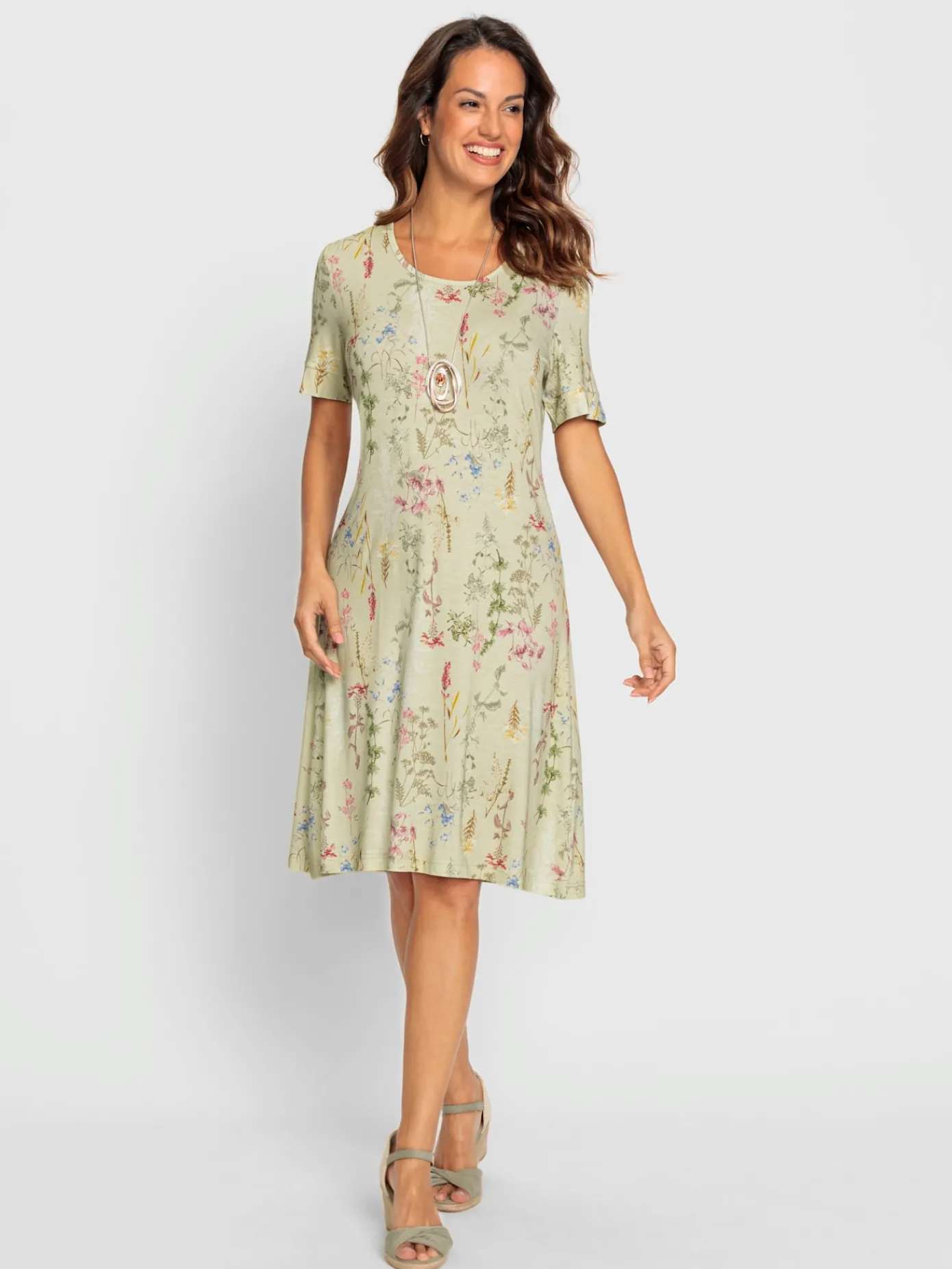 Robes<Robe en jersey qualité viscose douce