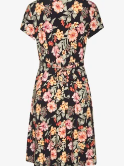 Buffalo Robes<Robe en jersey robe d'été à manches courtes