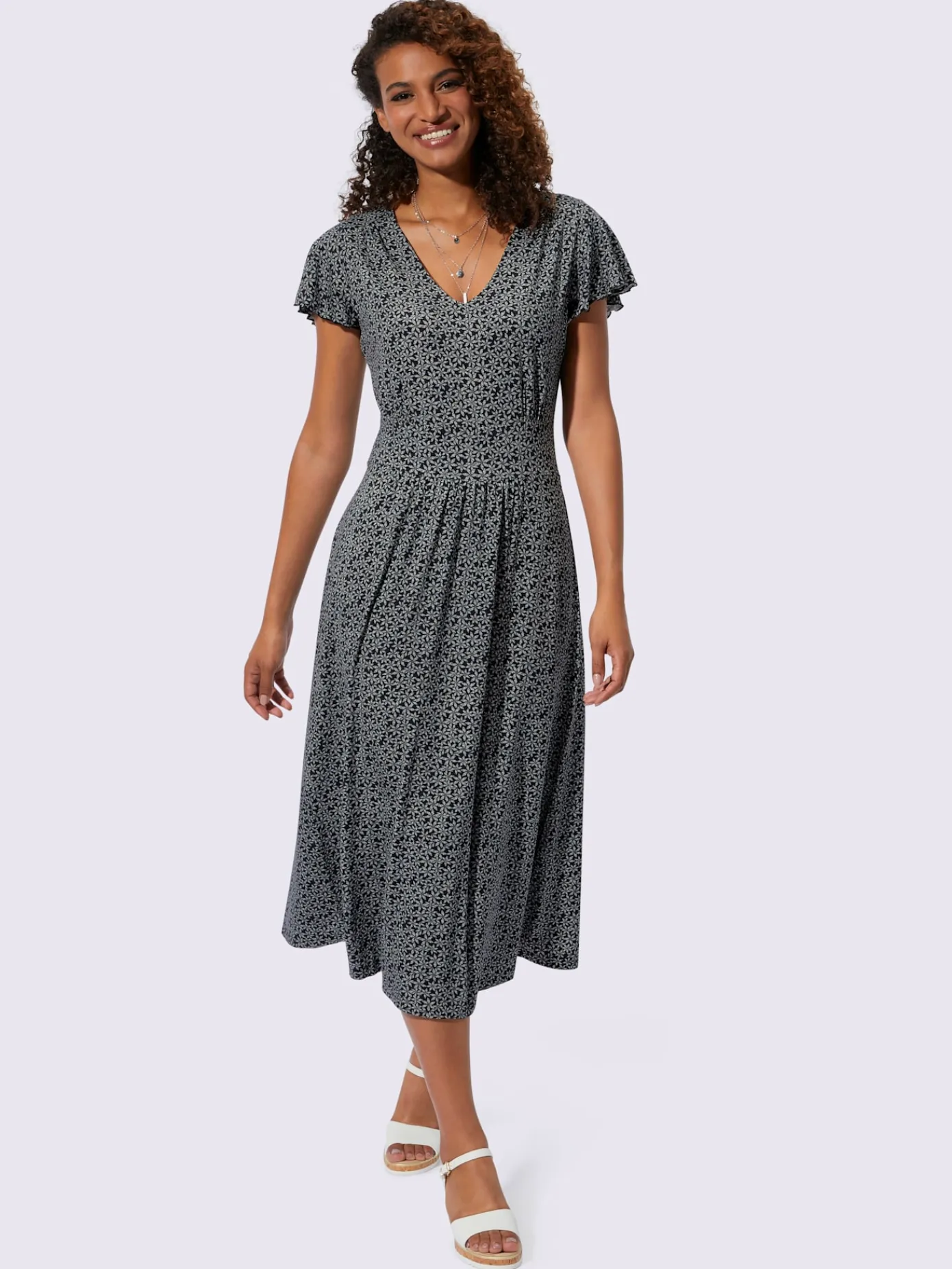 Robes<Robe en jersey viscose (ecovero)