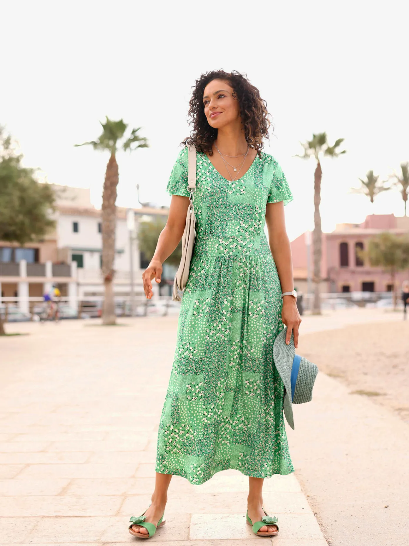 Robes<Robe en jersey viscose (ecovero)