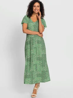 Robes<Robe en jersey viscose (ecovero)