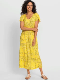 Robes<Robe en jersey viscose (ecovero)