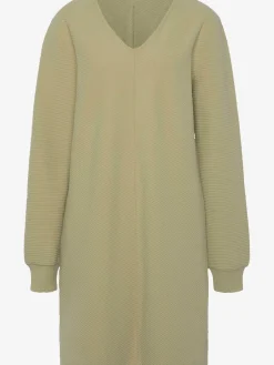 s.Oliver Robes<Robe en matière sweat robe sweat en qualité côtelée