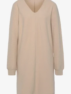 s.Oliver Robes<Robe en matière sweat robe sweat en qualité côtelée