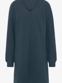 s.Oliver Robes<Robe en matière sweat robe sweat en qualité côtelée