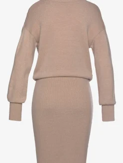 LASCANA Robes<Robe en tricot avec encolure ronde