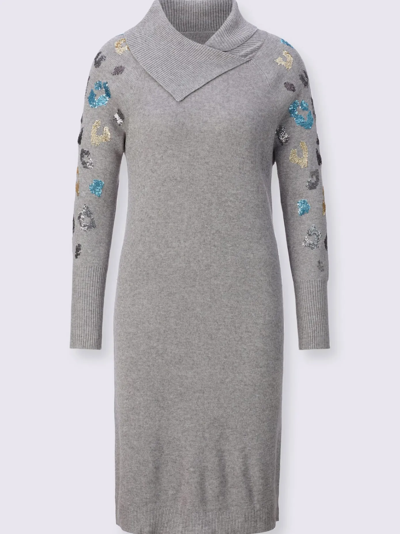 Creation L Robes<Robe en tricot douceur extrême