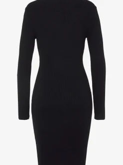 Buffalo Robes<Robe en tricot encolure en v dégagée