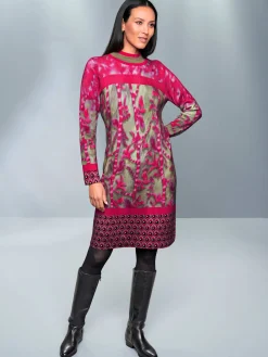 Rick Cardona Robes<Robe en tricot imprimé original