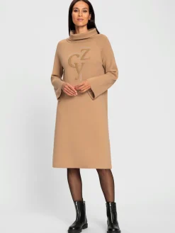 Rick Cardona Robes<Robe en tricot inscription en polaire douce