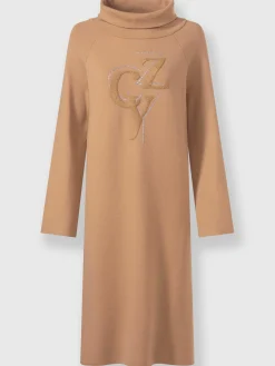 Rick Cardona Robes<Robe en tricot inscription en polaire douce