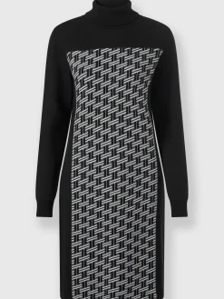 Rick Cardona Robes<Robe en tricot motif jacquard tendance