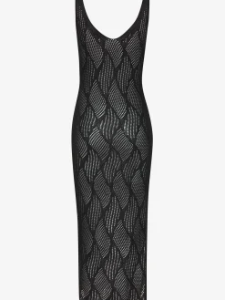 LASCANA Robes<Robe en tricot robe d'été à encolure en v profonde