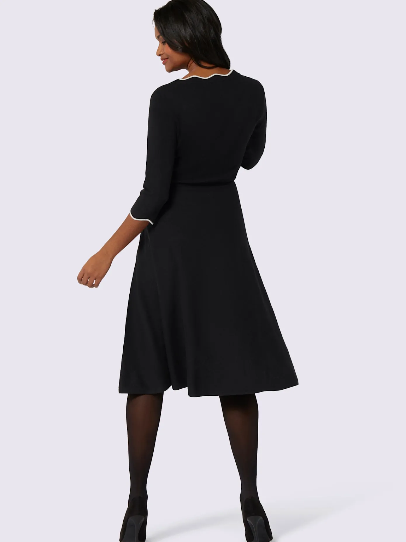 Fair Lady Robes<Robe en tricot tricot fin élégant