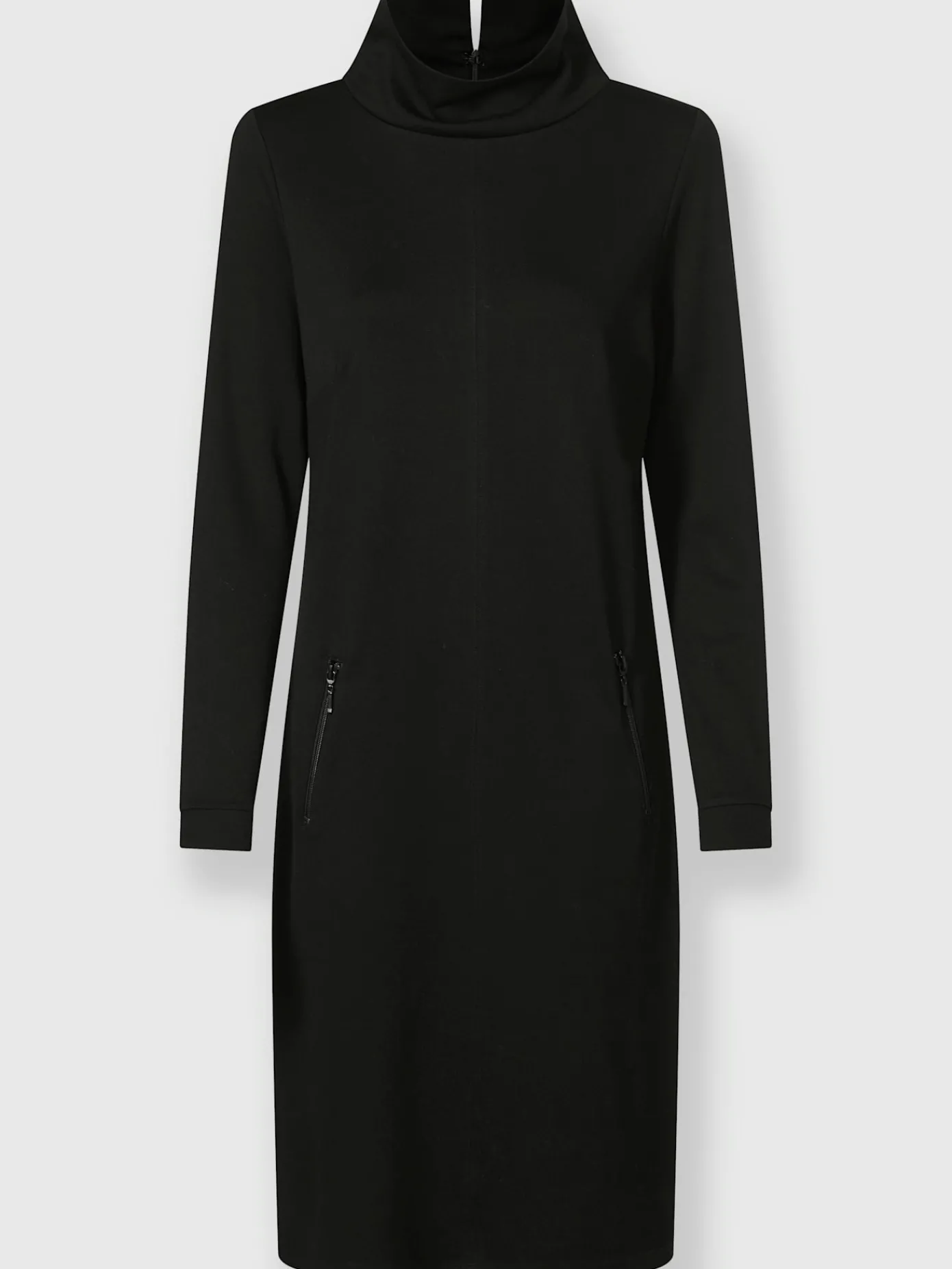 Rick Cardona Robes<Robe fourreau grand col roulé