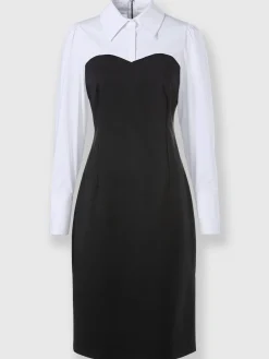 Ashley Brooke Robes<Robe fourreau look 2 en 1