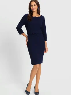 Fair Lady Robes<Robe fourreau qualité tissée