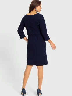 Fair Lady Robes<Robe fourreau qualité tissée